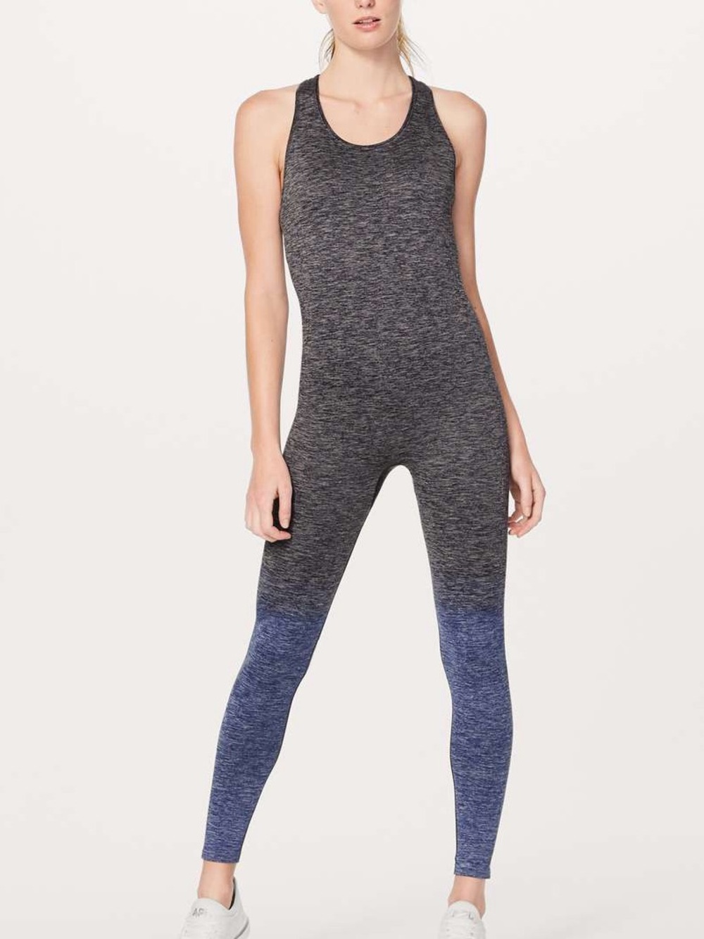 Lululemon Women’s Balance & Resist Jumpsuit Midnight Navy White Size 2